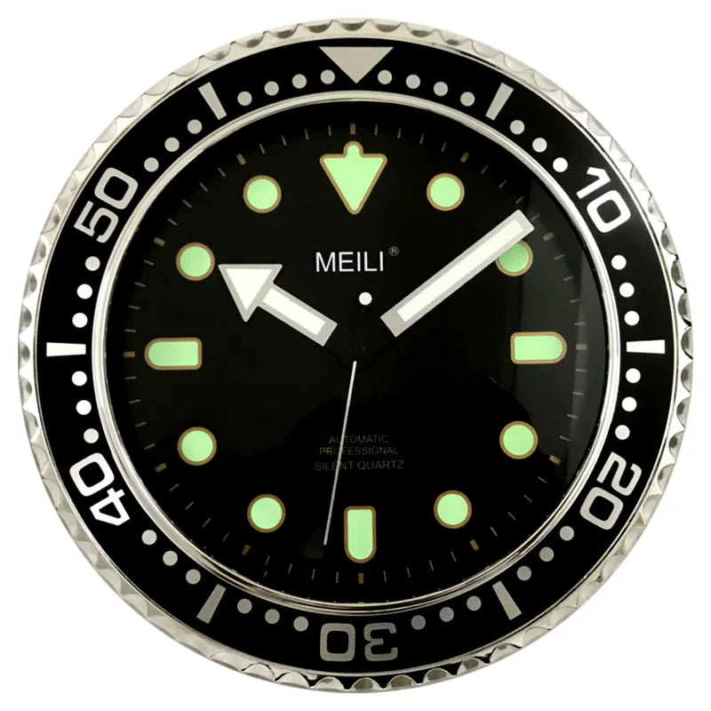 Silent Sweep Quartz Wall Clock — 30 cm Round, Modern — product image 21