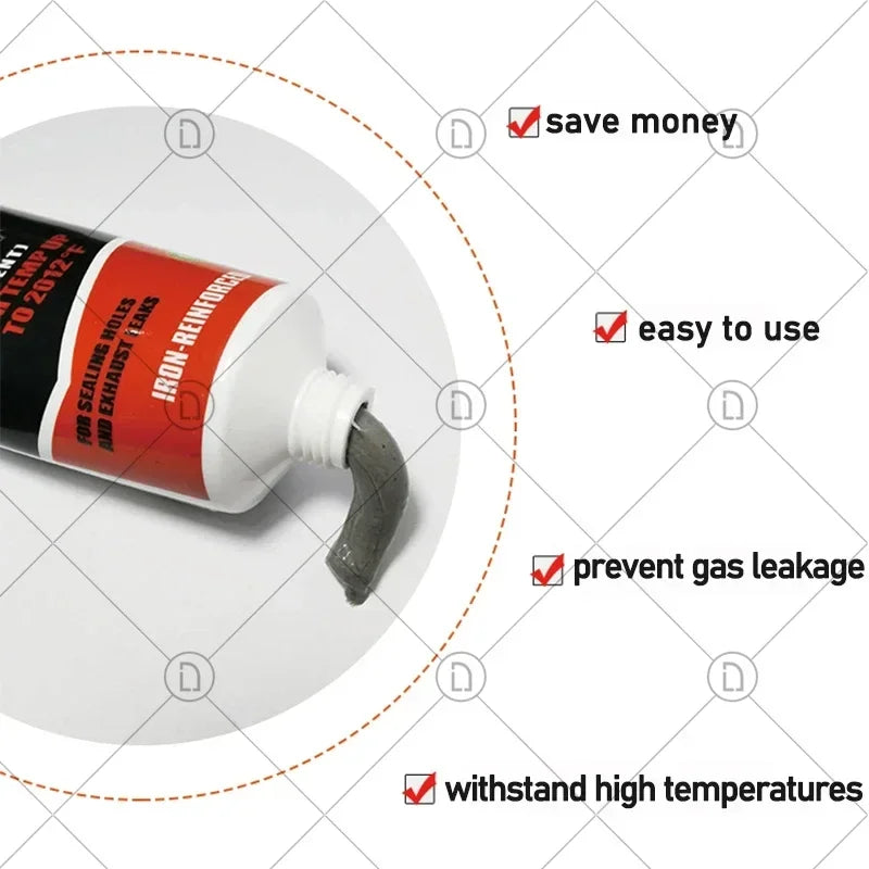 High Temperature Exhaust Sealant Paste — 75 g to 225 g — product image 2