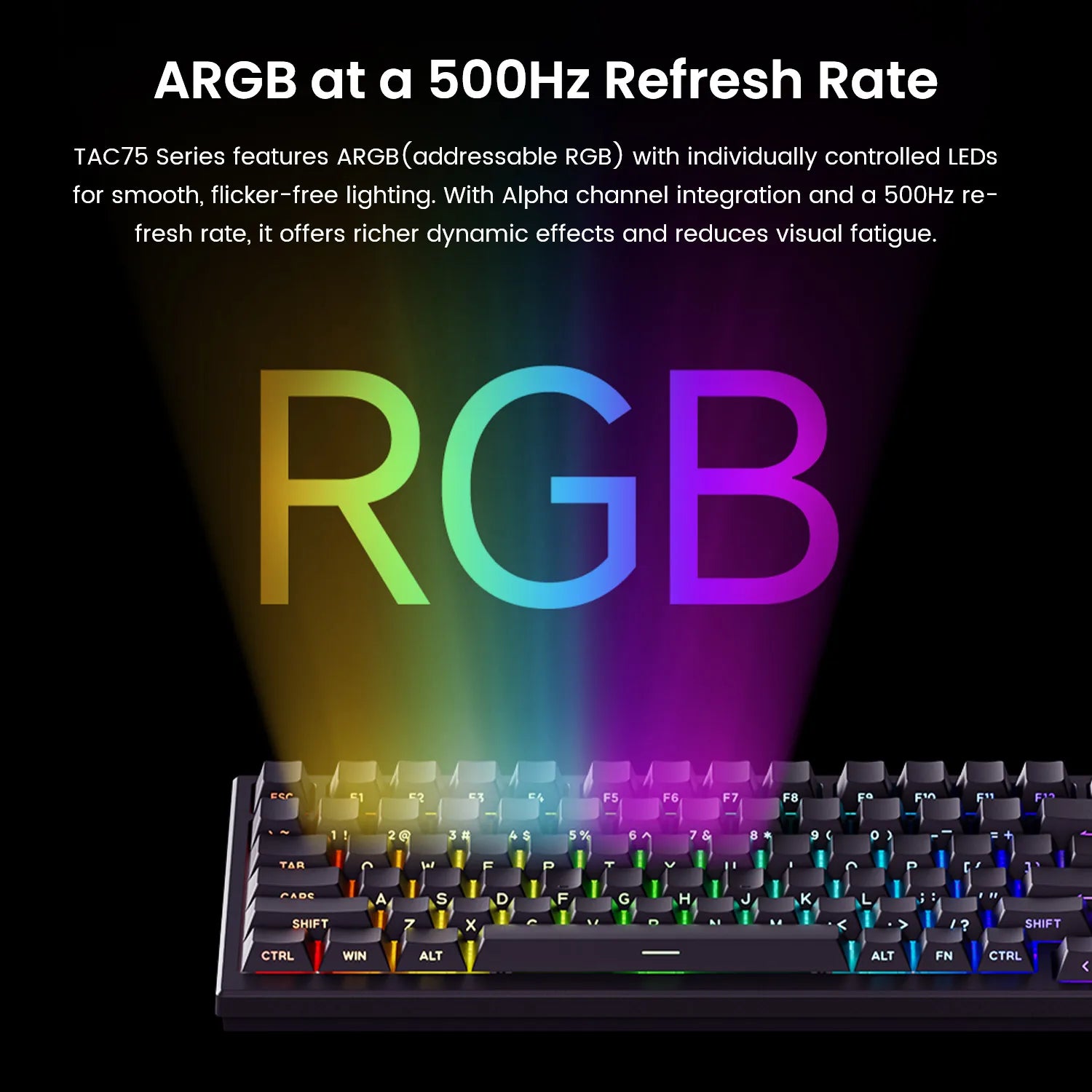 AKKO TAC75 HE Magnetic Switch Keyboard — 75%, 8K RGB, Wired — product image 5
