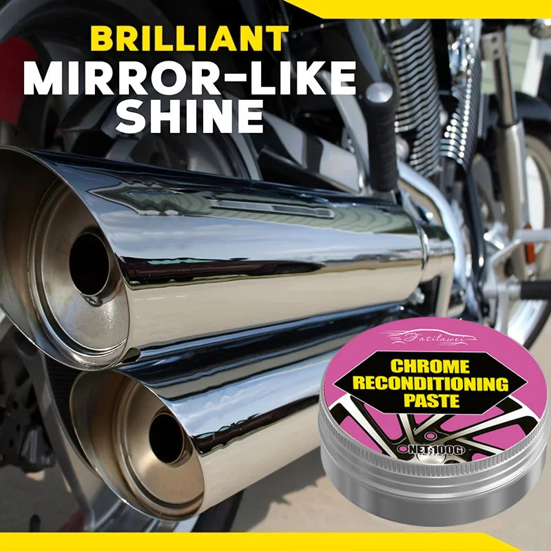 Chrome Polish & Restoration Wax — For Wheels, Exhausts & Trim — product image 6