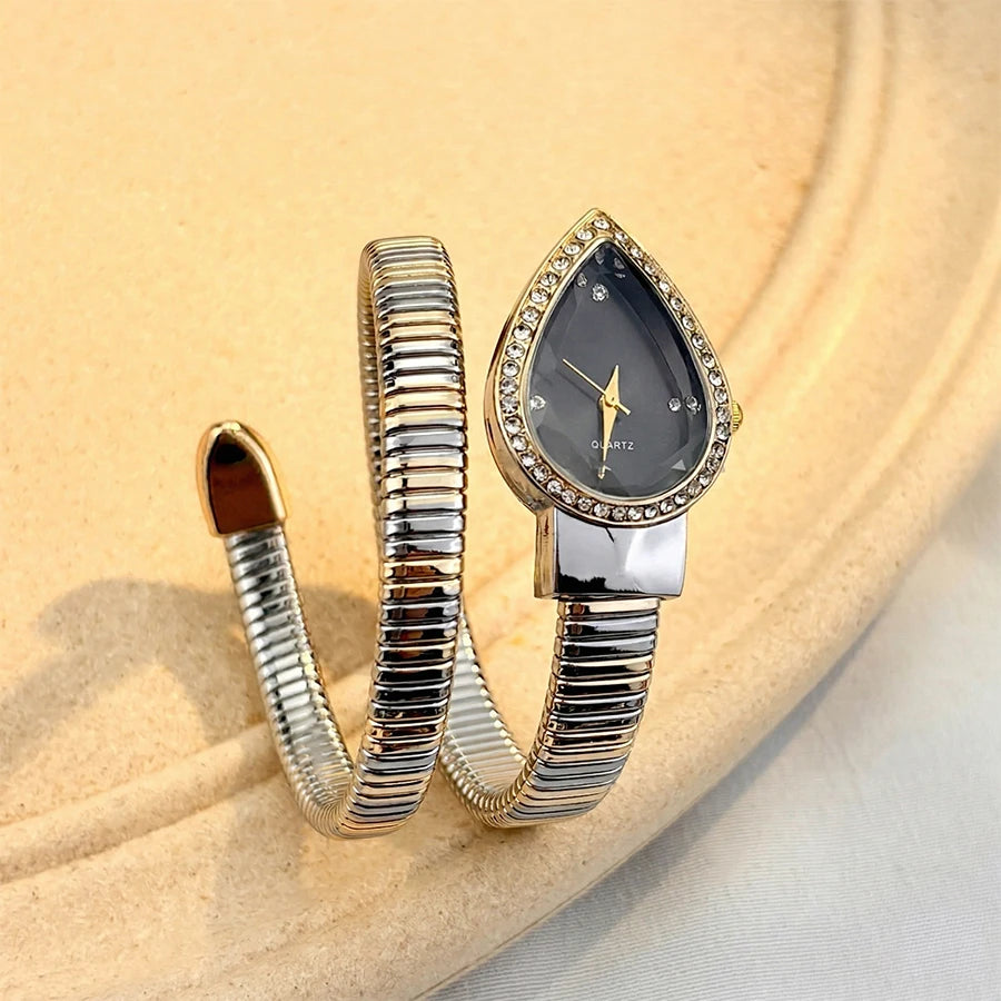 Ladies' Watch — Teardrop Case, Snake Chain Band — product image 5