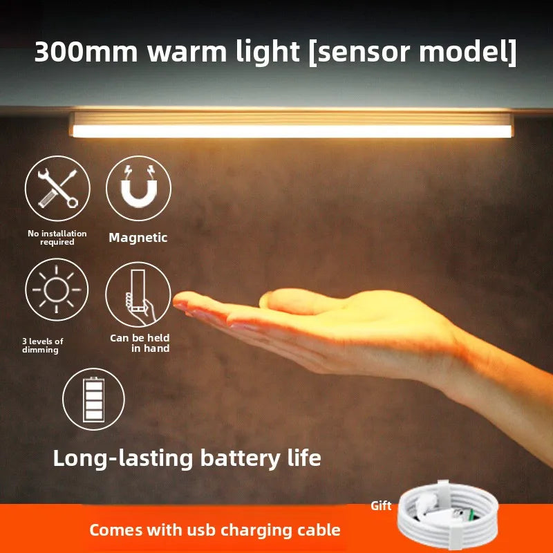 Motion Sensor LED Night Light No Drill Magnetic Stick On for Closet Wardrobe Stair Car Interior RV — product image 12