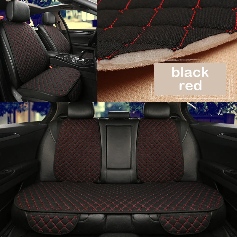 Linen Car Seat Covers — Breathable Flax, Front, Rear or Full Set — product image 27
