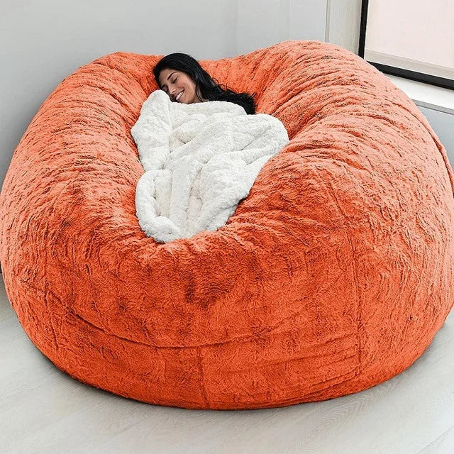 Fur-Style Bean Bag Sofa Chair — Single Seat — product image 18