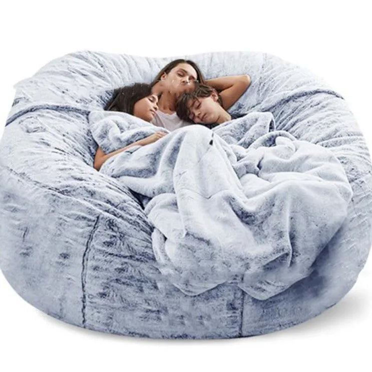 Fur-Style Bean Bag Sofa Chair — Single Seat — product image 23