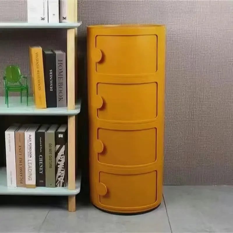 Plastic Nightstand — 5-Drawer Bedside Storage Table — product image 52
