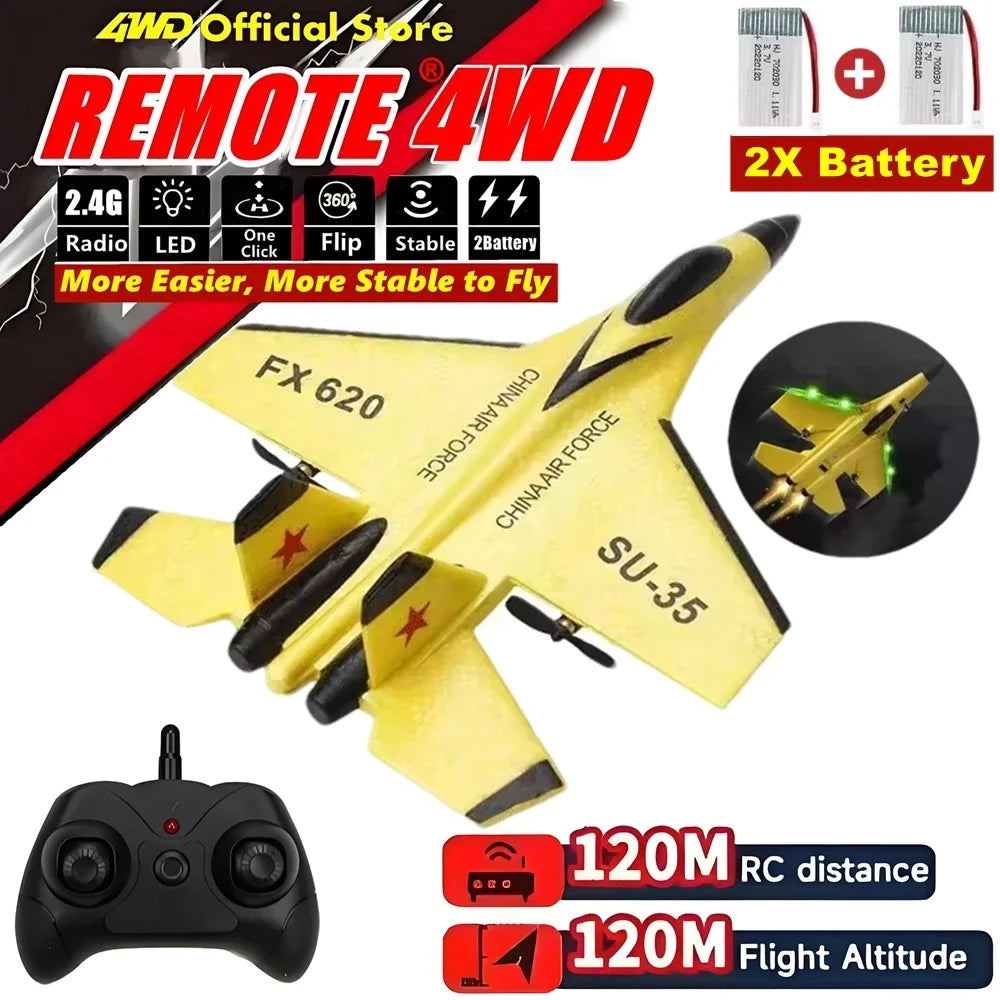 SU35 foam remote control fighter plane
