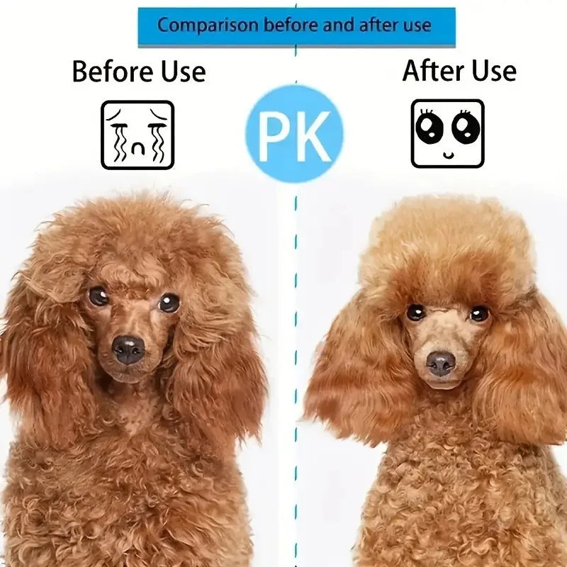 Self-Cleaning Pet Grooming Brush — One-Click Hair Release — product image 6