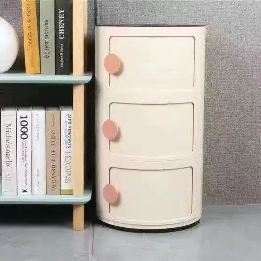 Plastic Nightstand — 5-Drawer Bedside Storage Table — product image 40