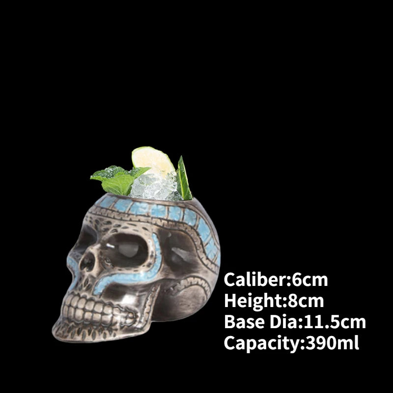 Ceramic Tiki Mug — Hawaiian Cocktail Cup, Bar Gift — product image 16