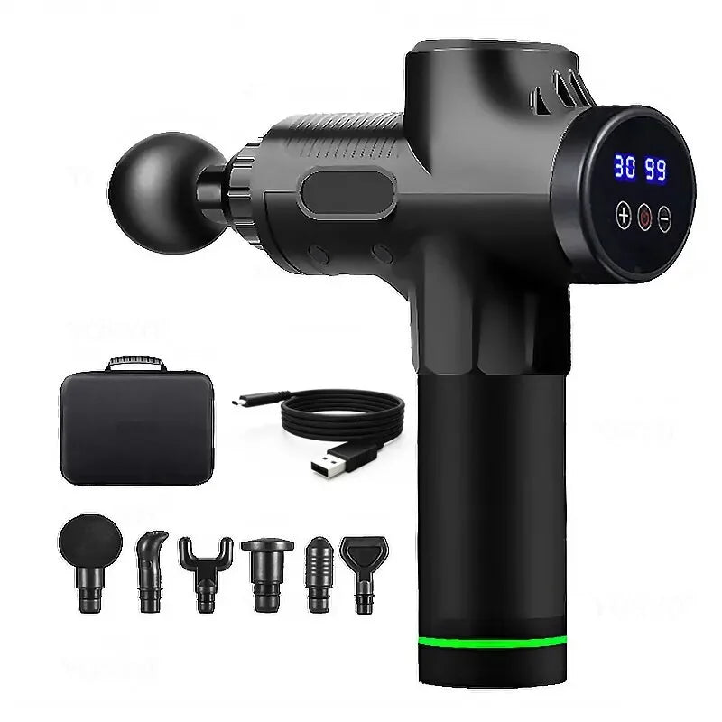 Percussion Massage Gun — Cordless, Multi-Speed, USB-C — product image 9