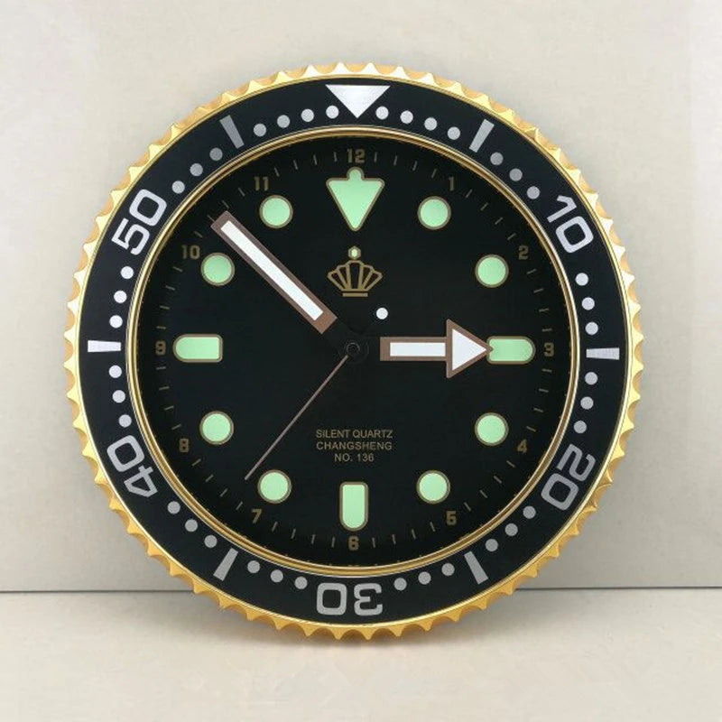 Silent Sweep Quartz Wall Clock — 30 cm Round, Modern — product image 7