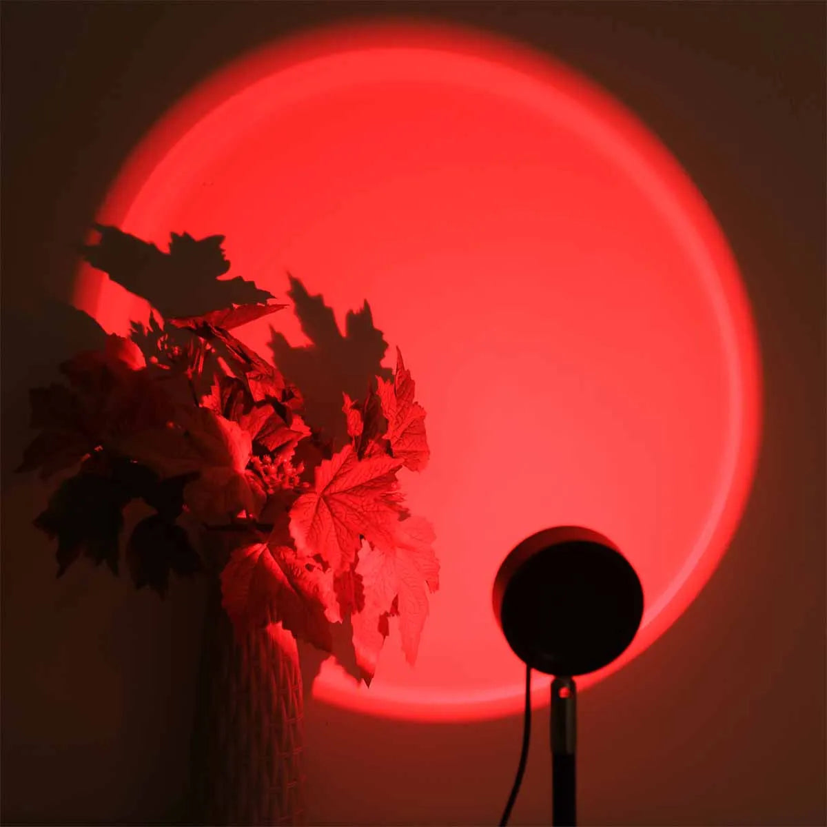 Sunset Projection Light Remote Control 16 Color Ambient Night Light, Bedroom Decoration Background Wall — product image 2