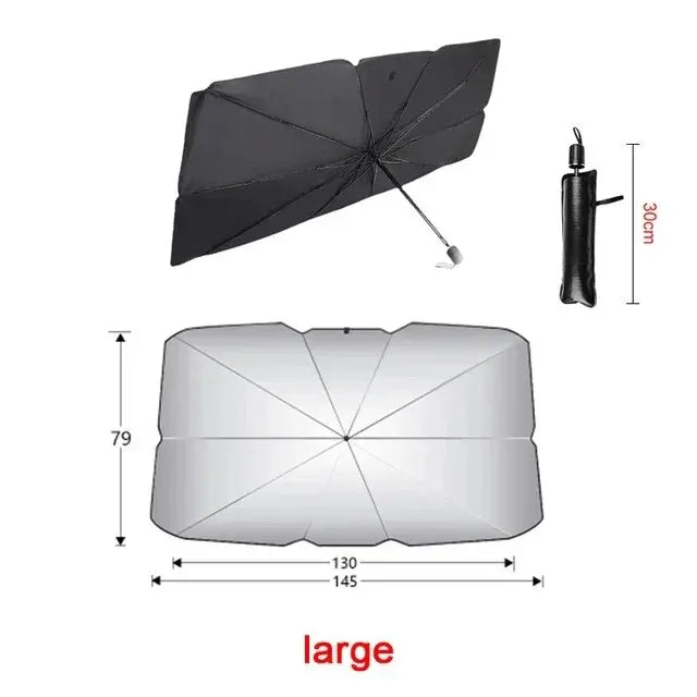 Car Windshield Sunshade — Folding Umbrella Style — product image 8