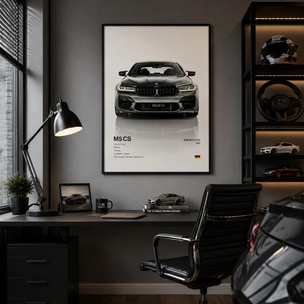 Supercar Canvas Wall Art Poster — Unframed, Choice of Designs — product image 4