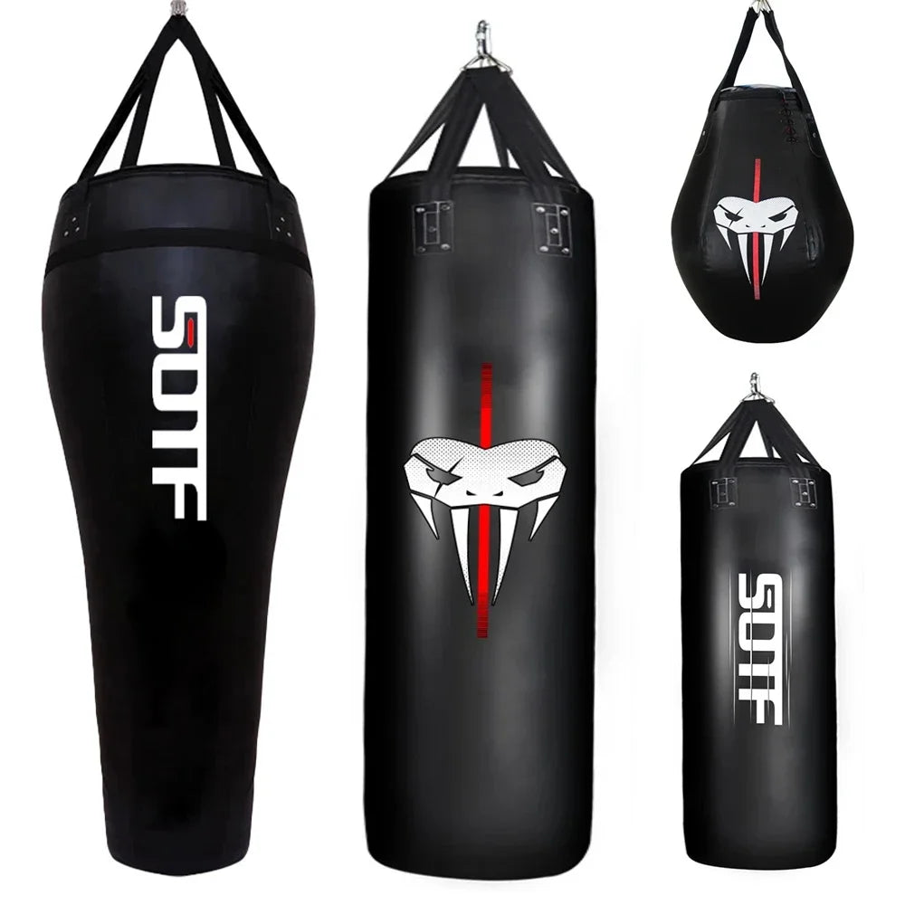 Bounce Back Boxing Sandbag — Foldable Reflex Trainer with Chain Hook