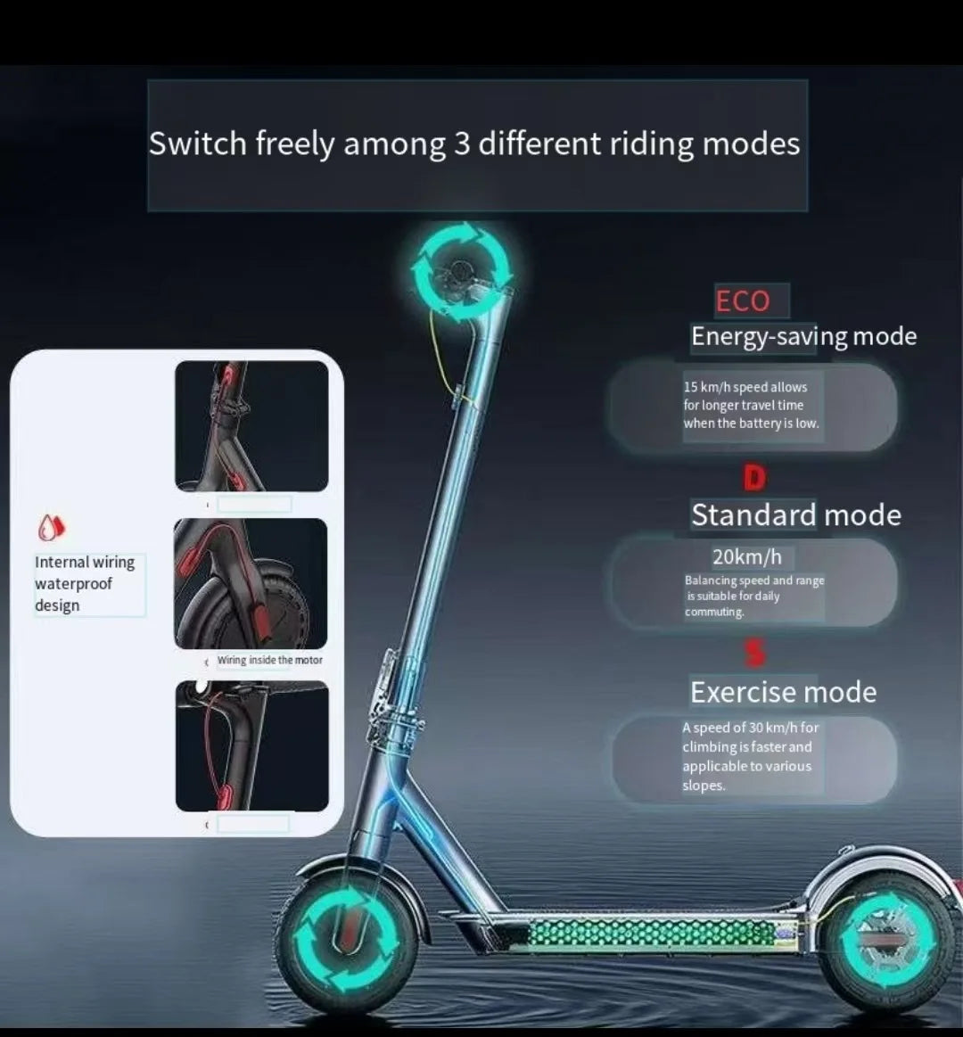 RYDES01 Long-Range Electric Scooter — product image 5