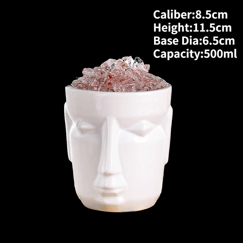 Ceramic Tiki Mug — Hawaiian Cocktail Cup, Bar Gift — product image 47