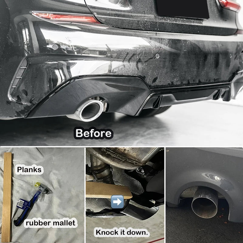 Carbon Fibre Exhaust Tips — For BMW 3 Series G20 / G21 — product image 5