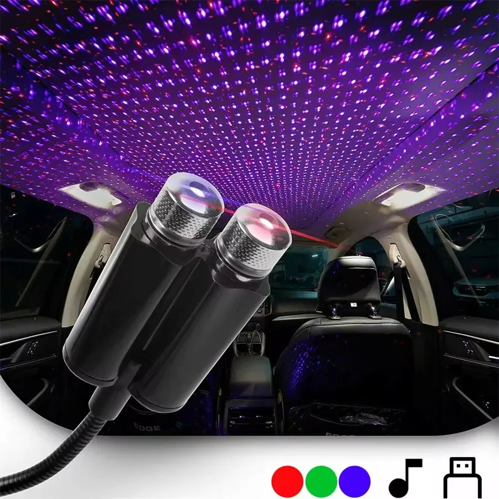 USB Car Roof Starlight Projector — Ambient Night Light — product image 7