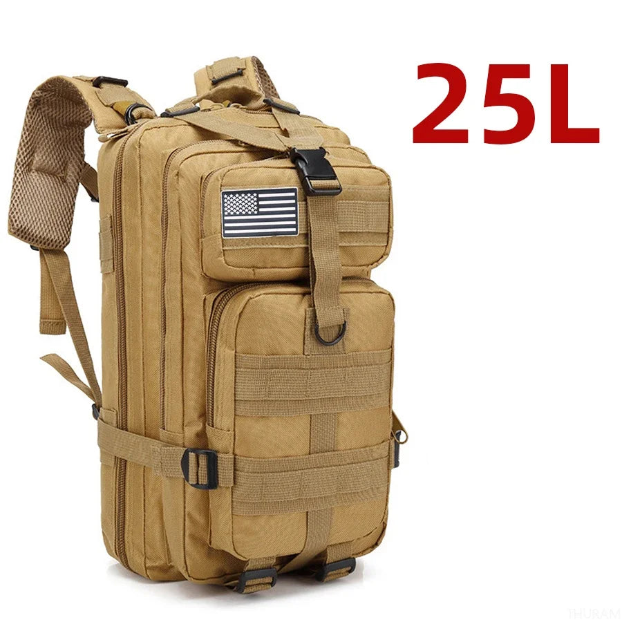 50L Tactical Backpack — Waterproof Nylon, Hiking & Camping — product image 18