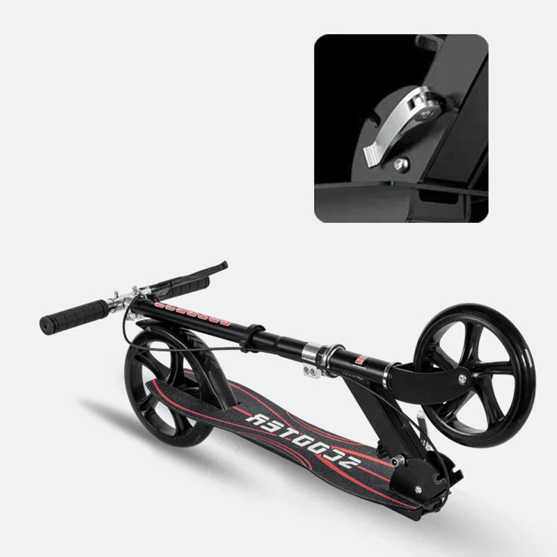 Foldable Kick Scooter — Adjustable Handlebars, Dual Brake — product image 5