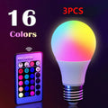 RGB Smart Bulb E27 — 16 Colours, Dimmable, Remote Control — product image 7
