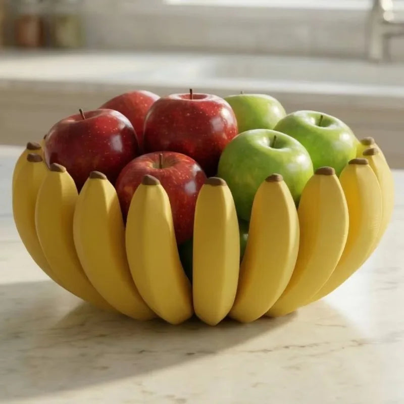 Banana-Shaped Fruit Plate — Decorative Serving Bowl — product image 4