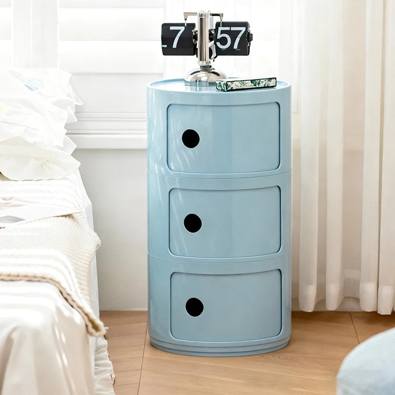 Plastic Nightstand — 5-Drawer Bedside Storage Table — product image 5