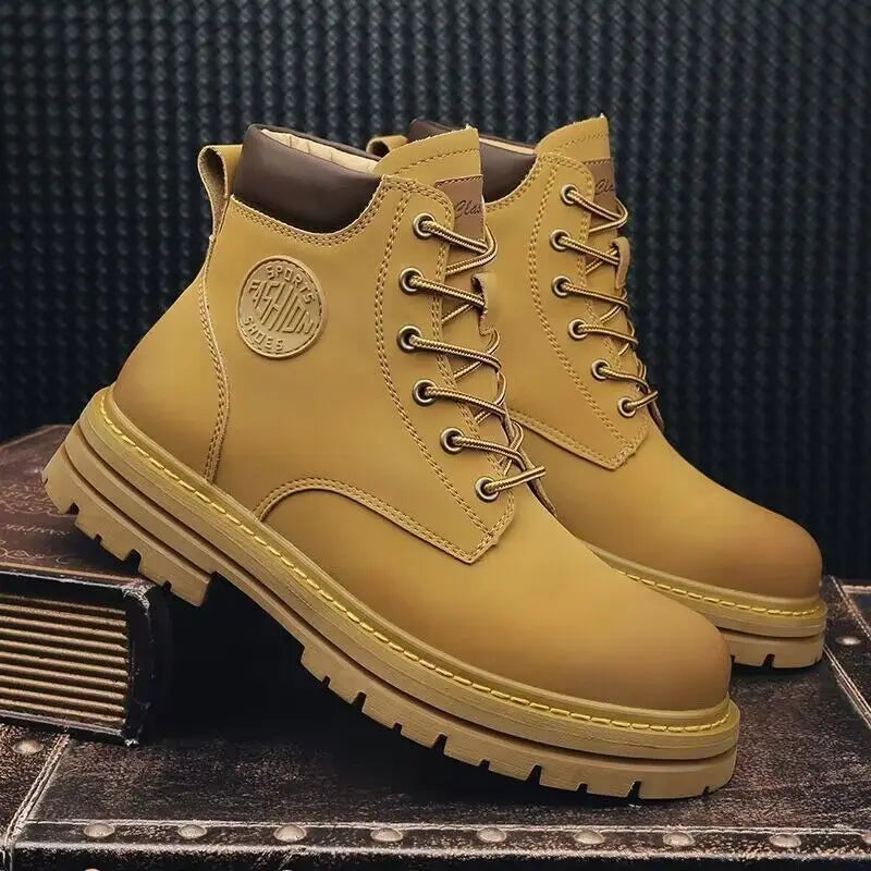 Men's High-Top Leather Boots — product image 2