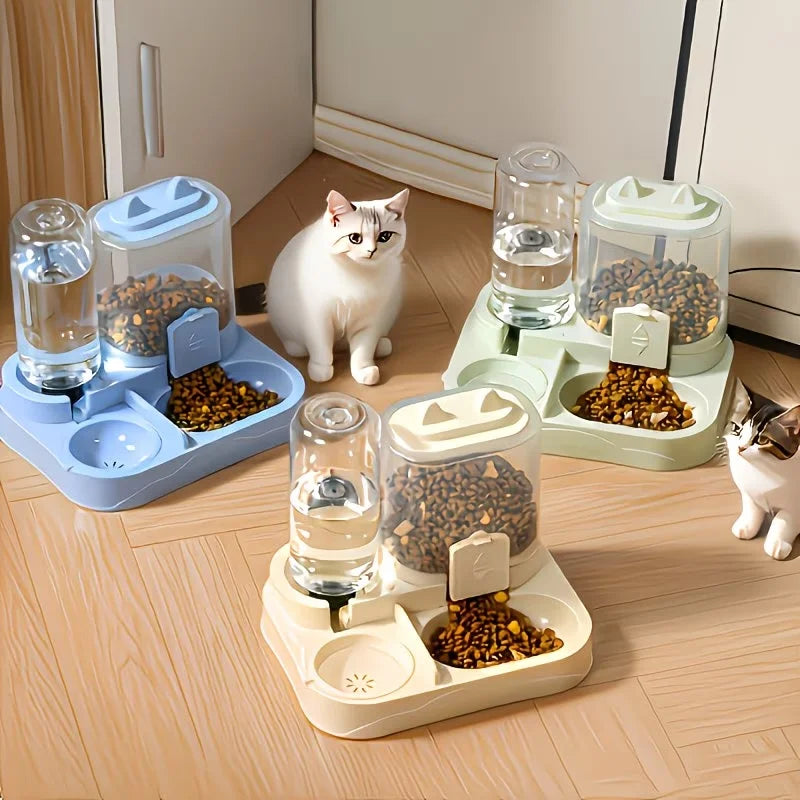 2-in-1 Pet Feeder & Water Dispenser — Gravity Fed, No Batteries — product image 3