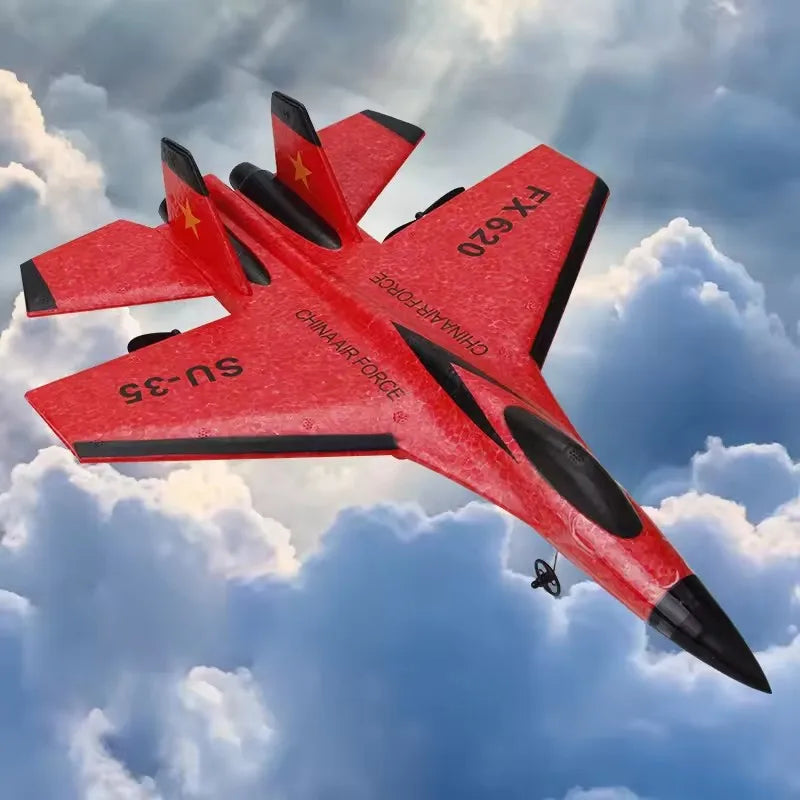 Remote Control Airplane SU35 RC Plane Foam Aircraft with LED Light 2.4G Radio Control EPP Fighter Glider — product image 6