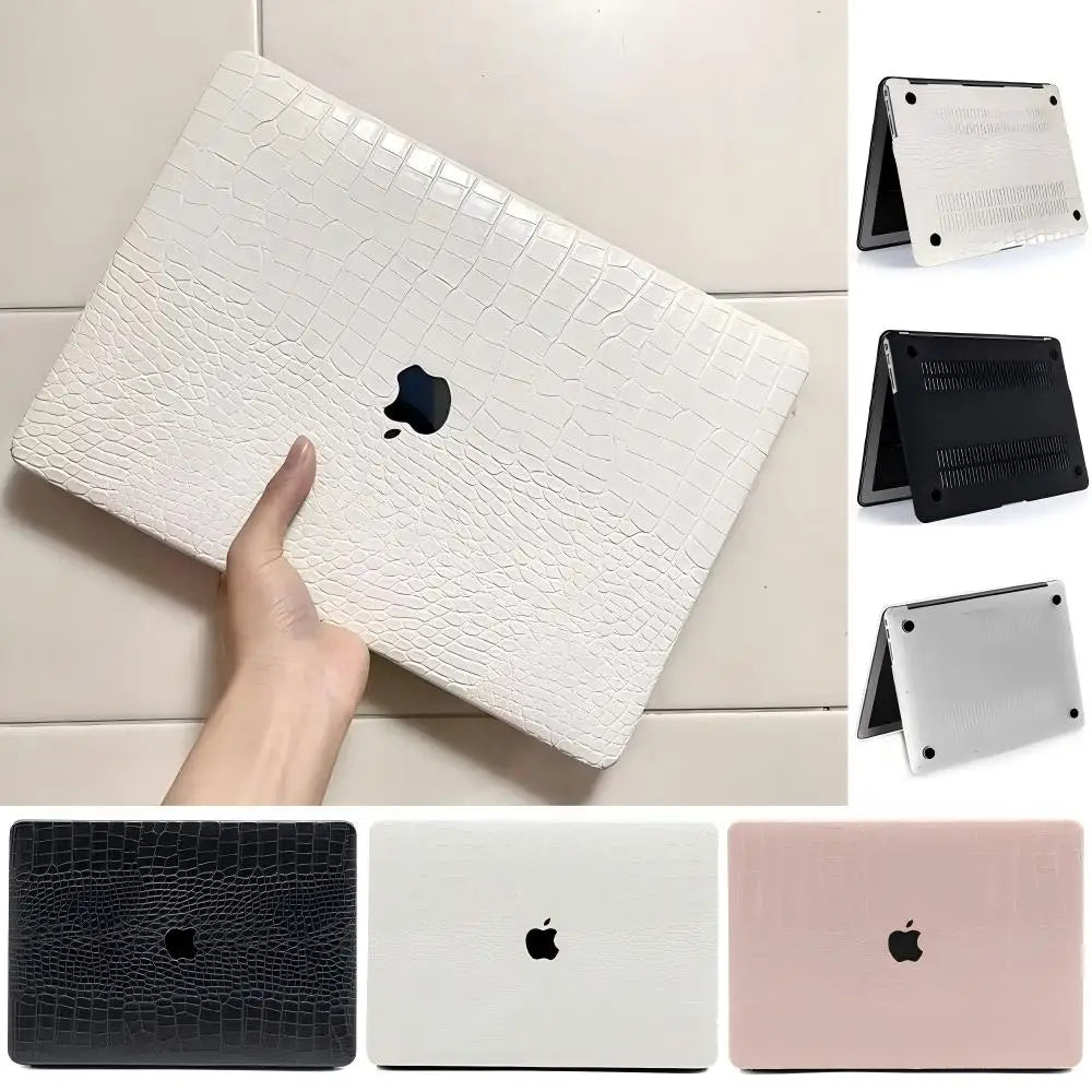 Leather Protective Case Laptop Case For MacBook Pro 14 M4 Max 16.2 Macbook Air 13 Case M1 M2 Hard Bottom — product image 2