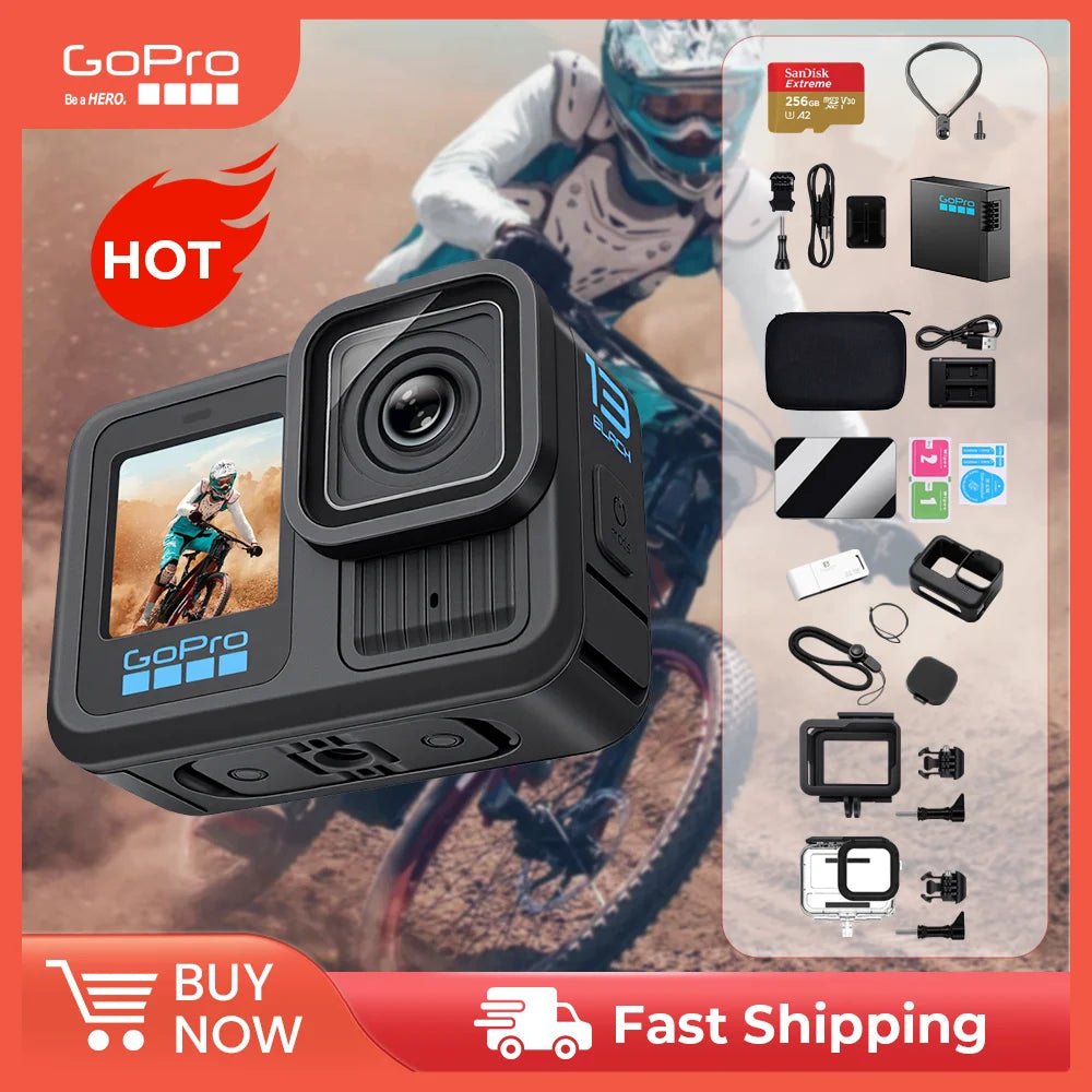 Action camera with front and rear screens