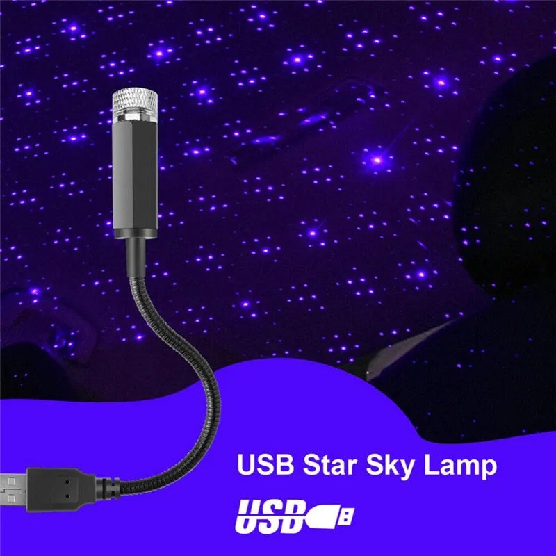 USB Car Roof Starlight Projector — Ambient Night Light — product image 3