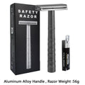 Double Edge Safety Razor — Reusable Metal, 5 Blades Included — product image 10