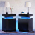 Double-Layer Coffee Table with 16-Colour LED Lights — product image 7