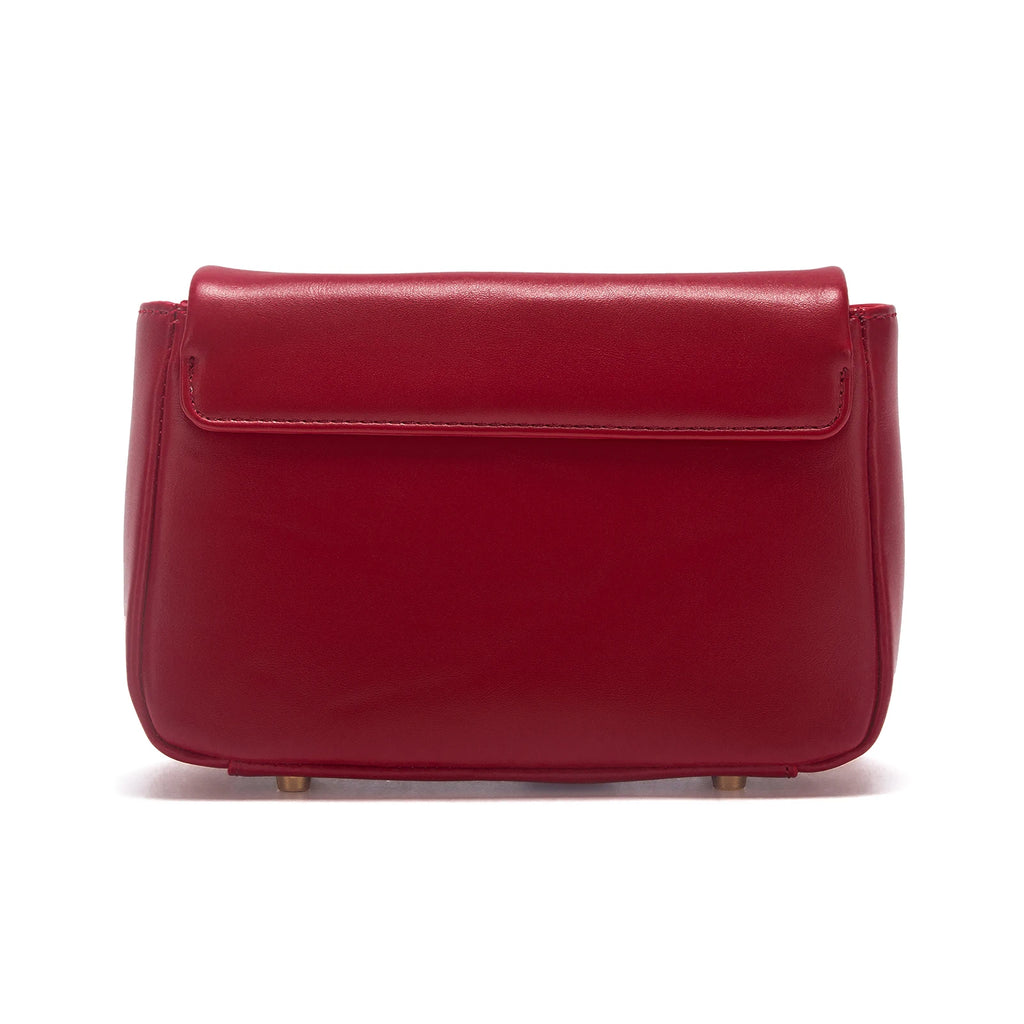 CHCH Red Shoulder Bag — Small Square Flip Bag for Women — product image 5