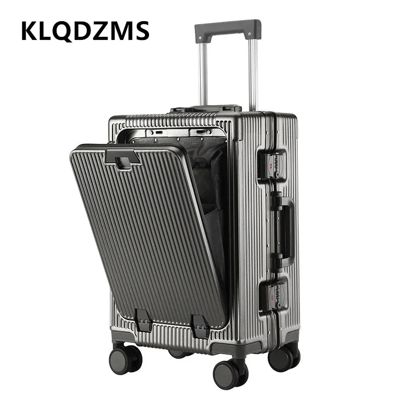 Aluminium Frame Trolley Suitcase — USB Port, 20" & 24" — product image 4