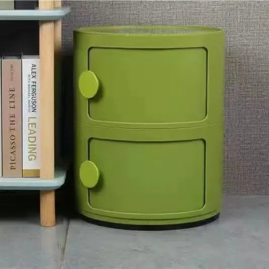 Plastic Nightstand — 5-Drawer Bedside Storage Table — product image 15