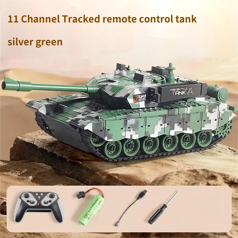 2.4GHz RC Battle Tank — Military Model with Sound & Light — product image 11
