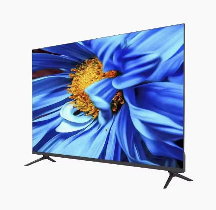4K smart television on a stand