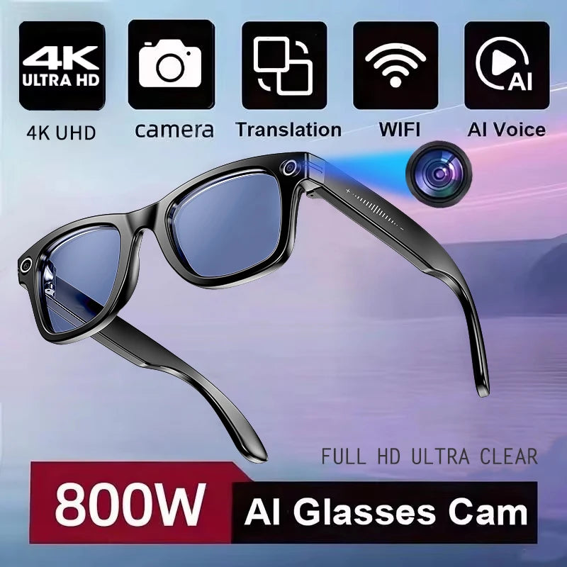 Smart AI Camera Glasses — Photo, Video, Calls & Colour-Changing Lenses — product image 11
