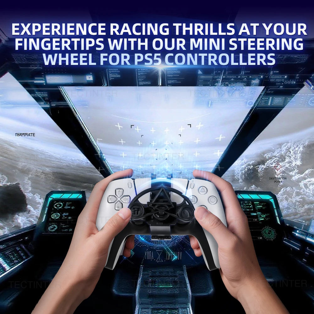Mini Steering Wheel for PS5 Controller — Racing Games — product image 2