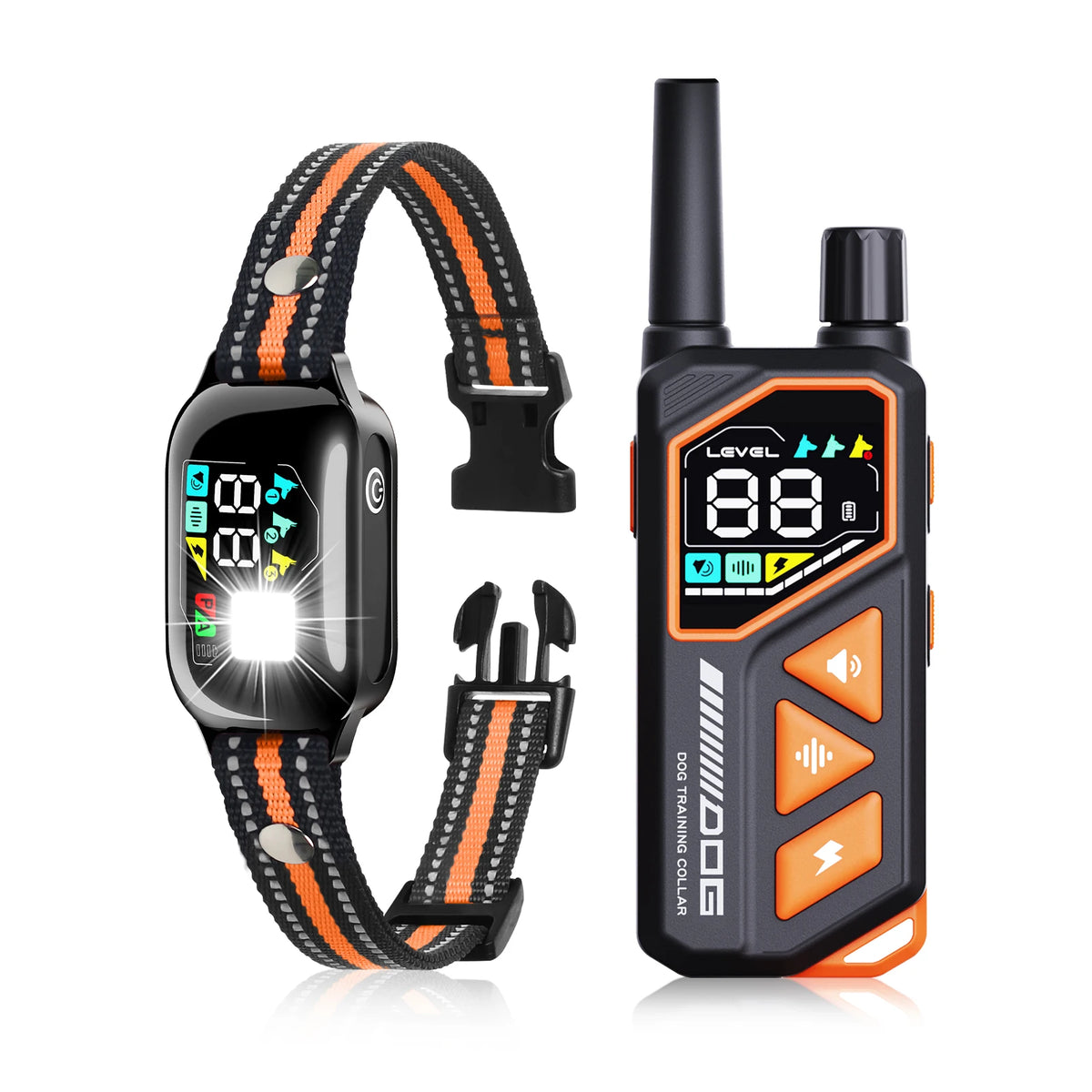 Dog Training Collar — 1000 m Range, IPX7 Waterproof, 1 or 2 Dogs — product image 9