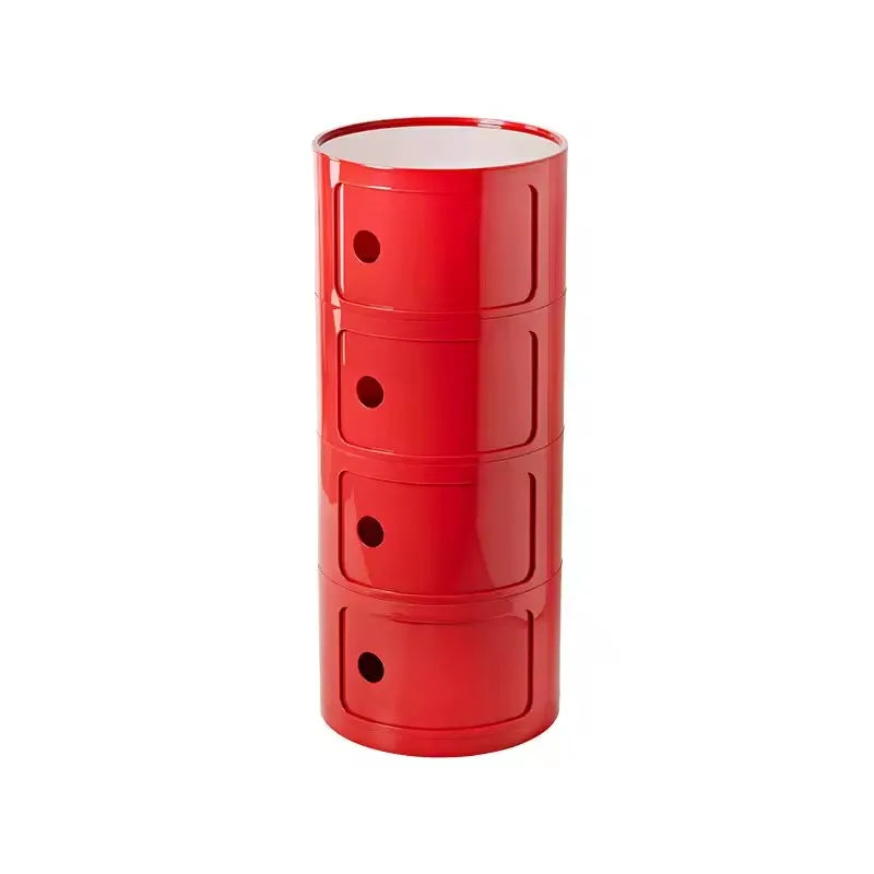 Plastic Nightstand — 5-Drawer Bedside Storage Table — product image 57