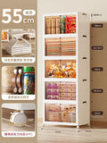 Foldable Storage Cabinet with Wheels — 4 Drawers — product image 9