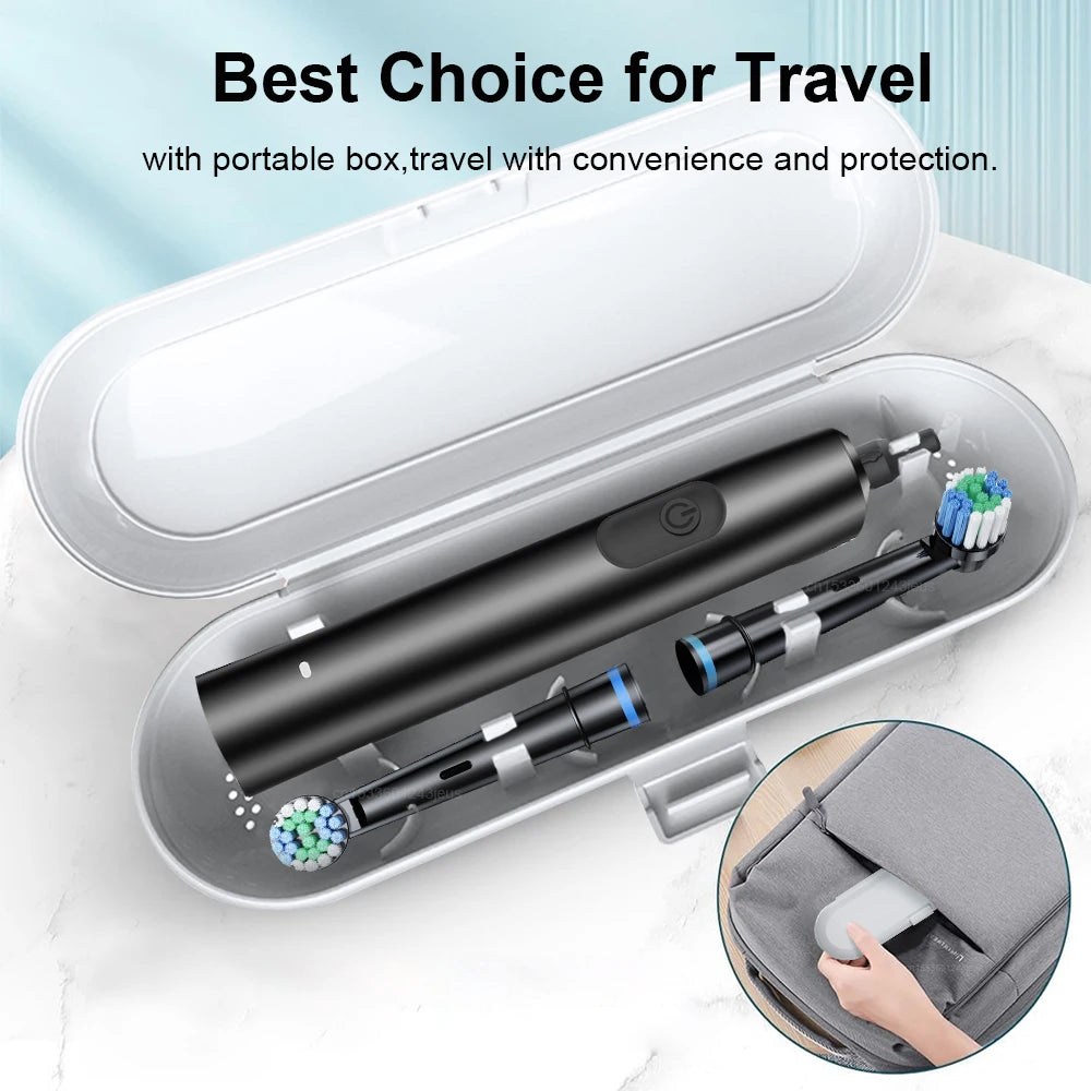 Rotating Electric Toothbrush — Rechargeable, 4 or 8 Brush Heads — product image 6