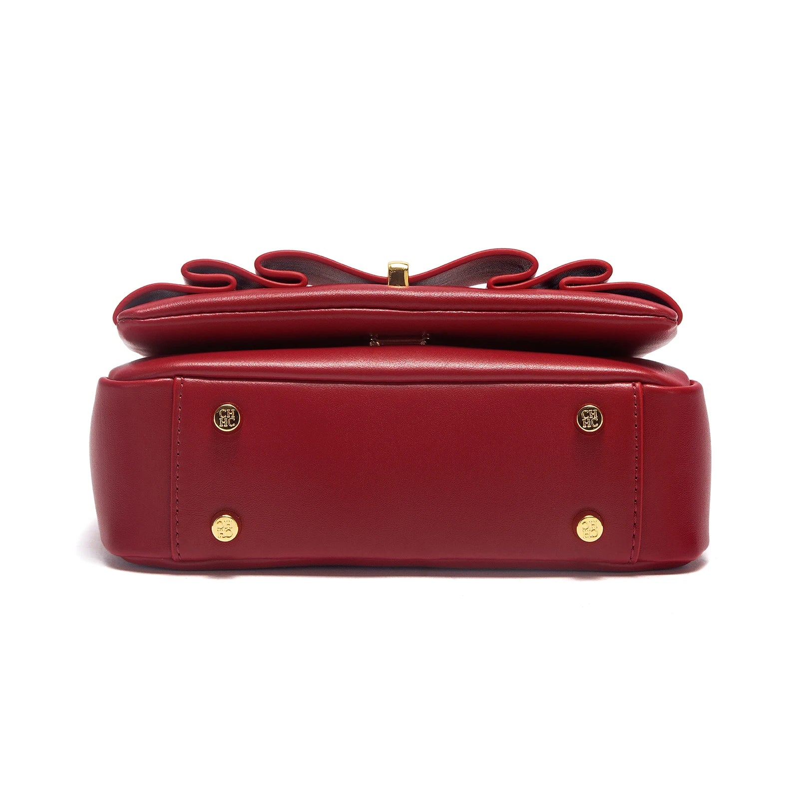 CHCH Red Shoulder Bag — Small Square Flip Bag for Women — product image 6