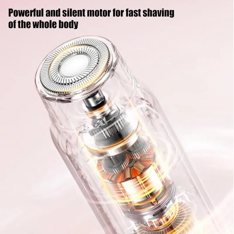 Dual-Head Electric Epilator — Rechargeable, Body & Bikini — product image 4